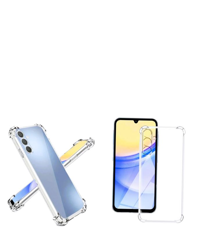 Samsung A55-Doorzichtige Anti shock hoesje voor Optimale bescherming