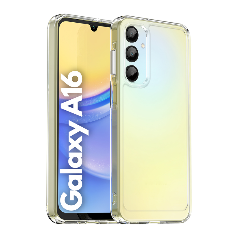Samsung -A16-Doorzichtige hoesje met camera lens bescherming