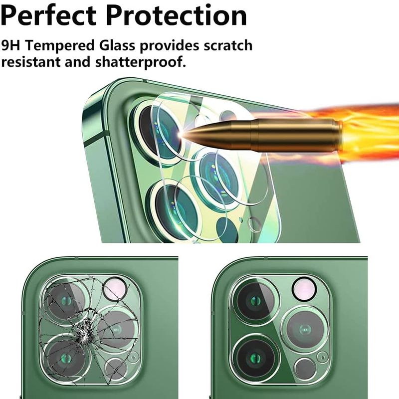 IPhone 13 Pro-13 Pro Max Schokbestendige Lensbeschermer glas