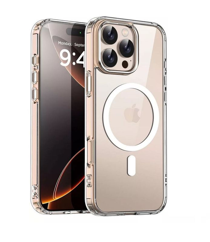 IPhone 16 Pro Max-Doorzichtige Magsafe hoesje