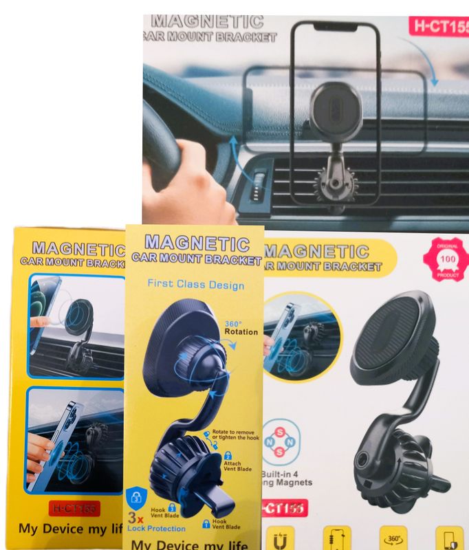 Magnetische telefoonhouder voor in de auto met sterke magneten