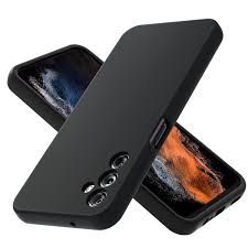 Samsung A14-Zwarte Silicone hoesje 1+1 gratis