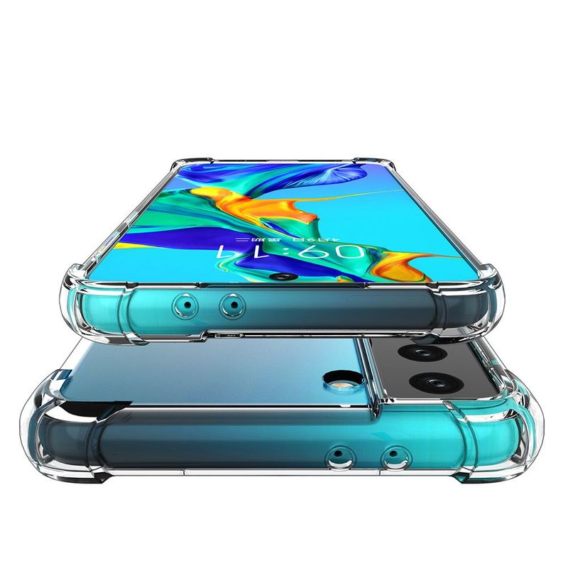 Samsung S21Fe-Doorzichtige Anti shock hoesje