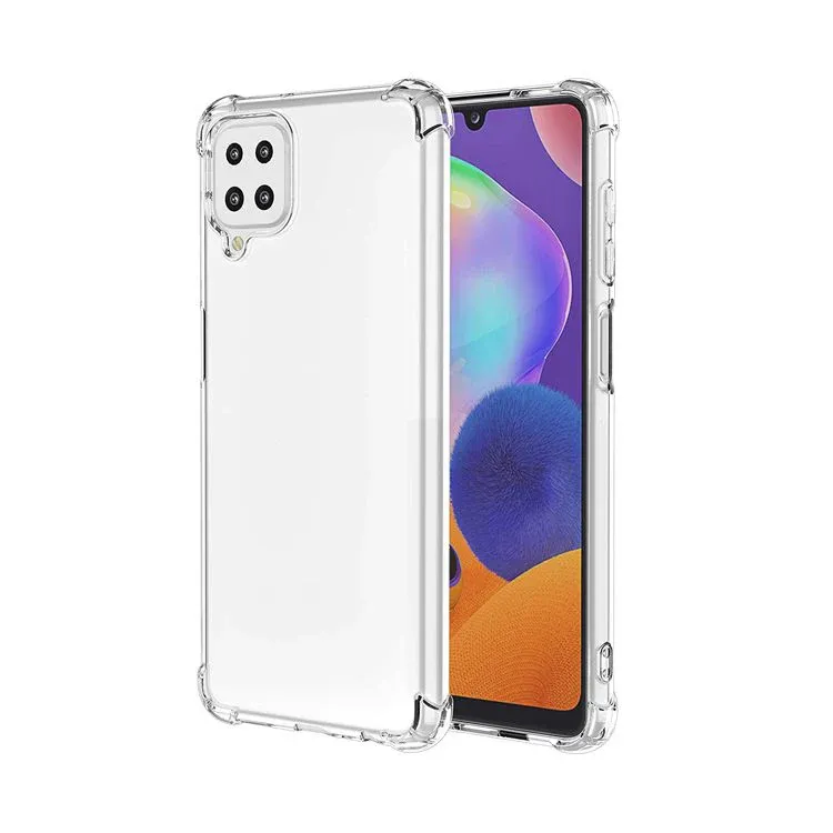 Samsung A12- Doorzichtige anti-shock hoesje