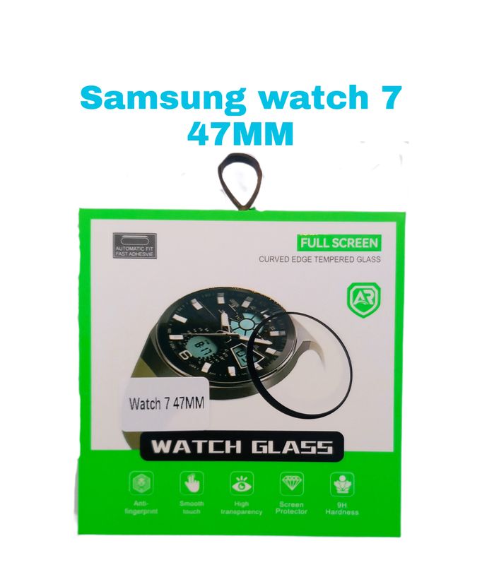 Samsung Smartwatch 7- 47MM gebogen rond van gehard glas, volledig scherm