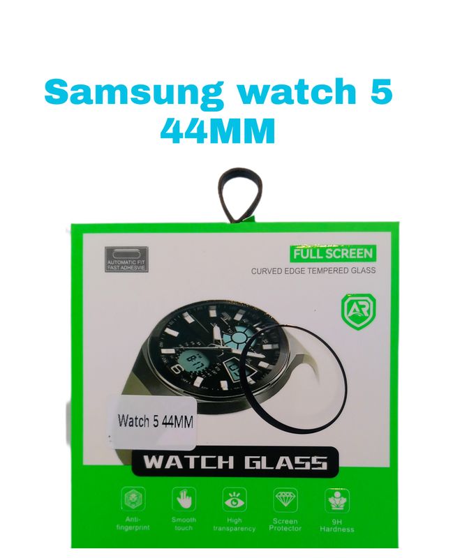 Samsung Smartwatch 5- 44MM gebogen rond van gehard glas, volledig scherm