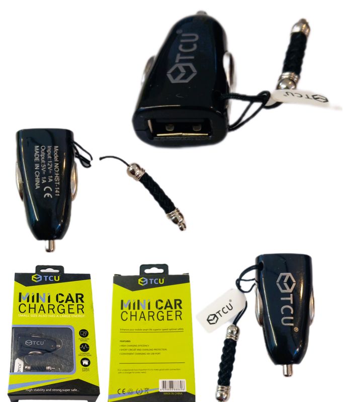 Mini-usb-autolader klein formaat heeft ook een grote energie