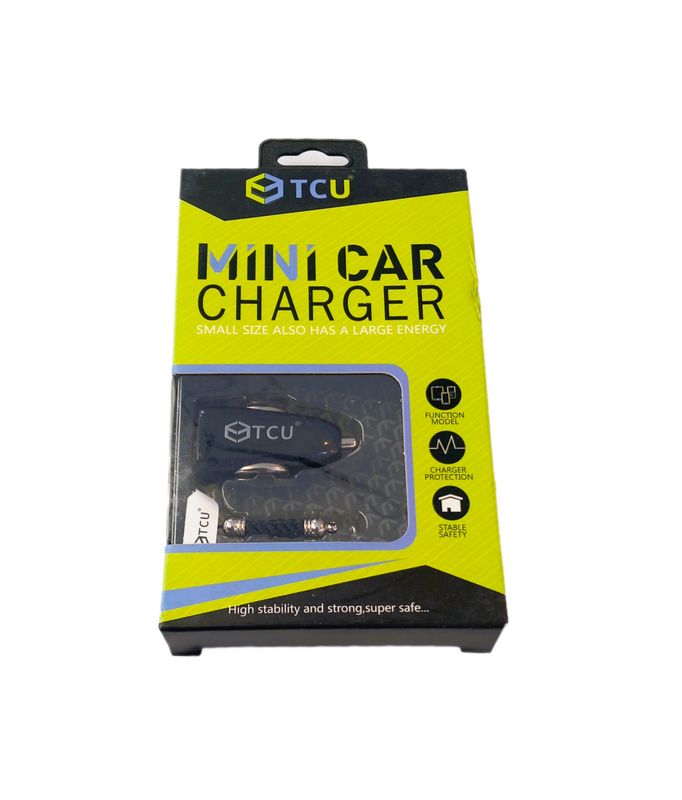 Mini-usb-autolader klein formaat heeft ook een grote energie