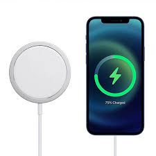 Draadloze oplader geschikt voor de magsafe  Iphone en Samsung