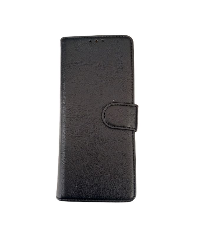 Samsung Z fold 4 -Zwarte Boek hoesje met kaarthouder en magnetische sluiting
