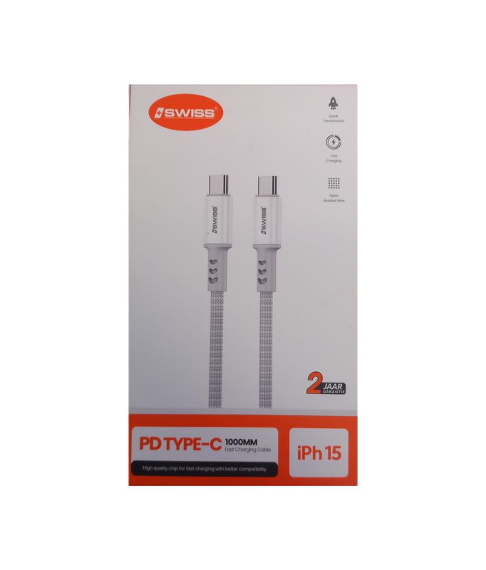 Iphone 15 Series Oplaadkabel Type C - Type C (1 meter)