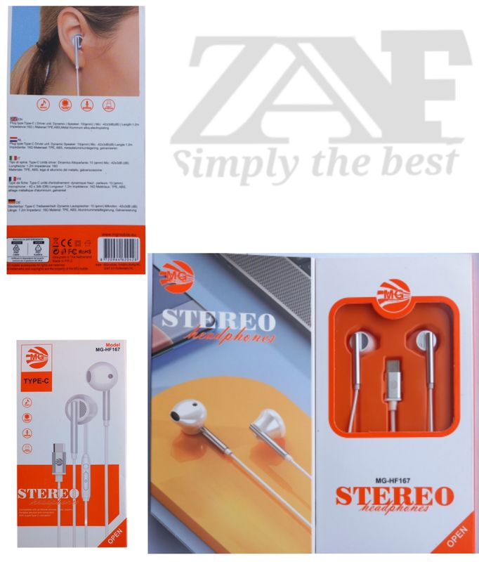 Direct Connect usb C oortjes
