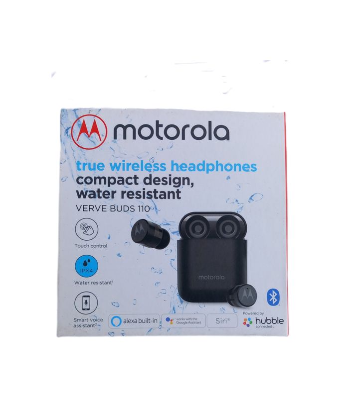 Motorola Verve Buds 110 (TWS) True Wireless Compacte waterbestendige oordopjes met microfoon