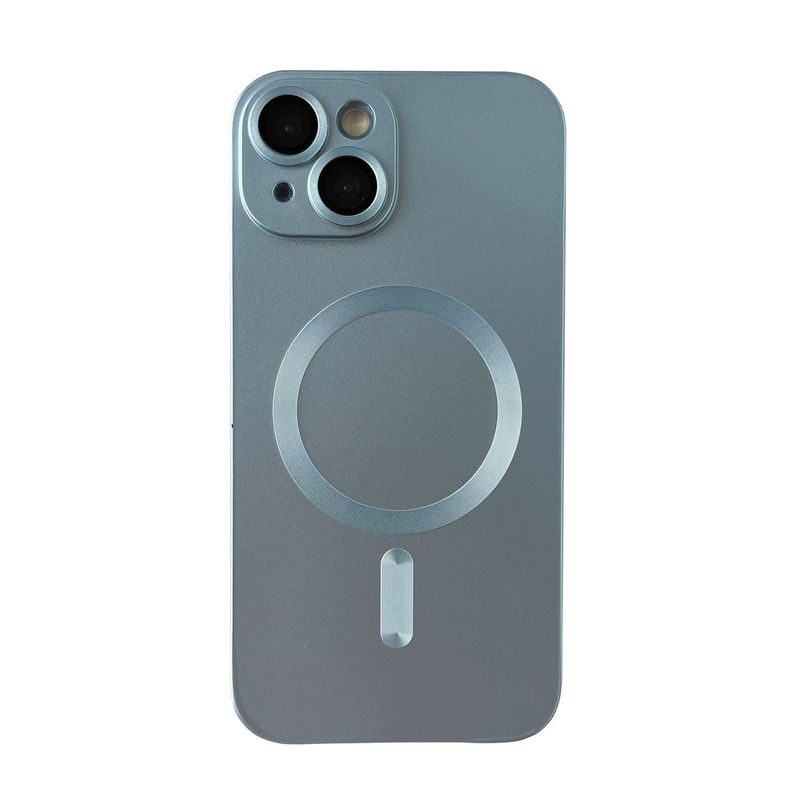 IPhone 13 Magsafe Design Hemelsblauwe Telefoonhoesje met camera bescherming