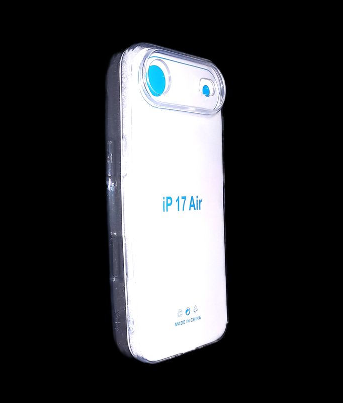 IPhone 17Air Transparante case 1+1 Gratis
