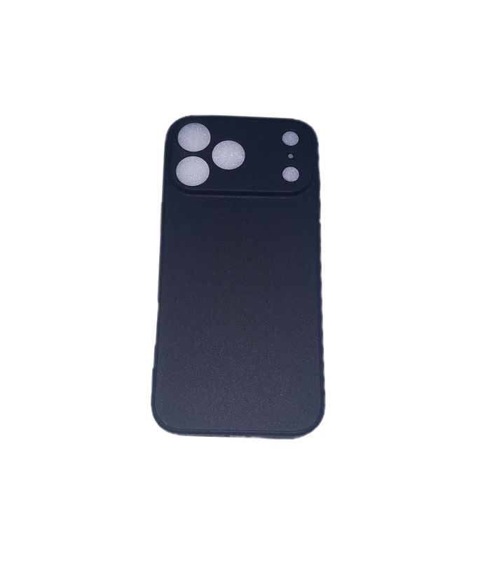 IPhone 17 Pro Zwarte Siliconen case  1+1 Gratis Tijdelijk Actie