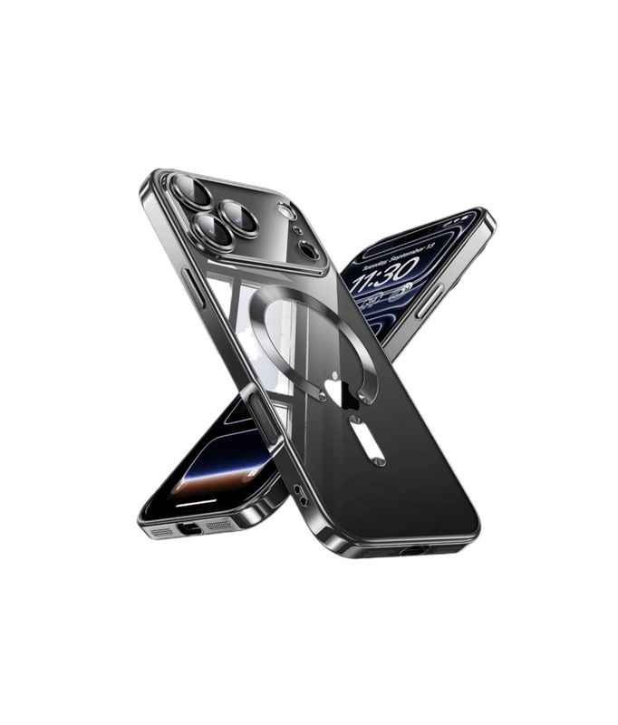 IPhone 17 Pro -Zwarte Magsafe hoesje met camera lensbeschermer