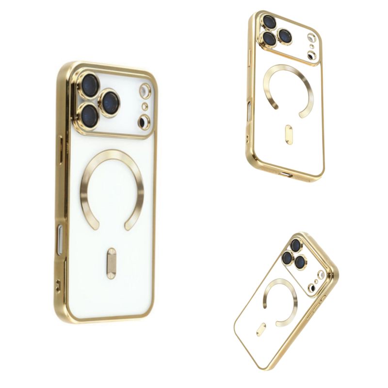 IPhone 17 Pro-Goude Magsafe hoesje met camerabescherming