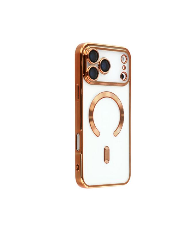 IPhone 17 Pro-Oranje Magsafe hoesje met camera lenz beschermer