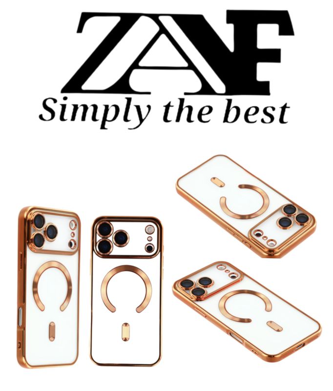 IPhone 17 Pro-Oranje Magsafe hoesje met camera lenz beschermer