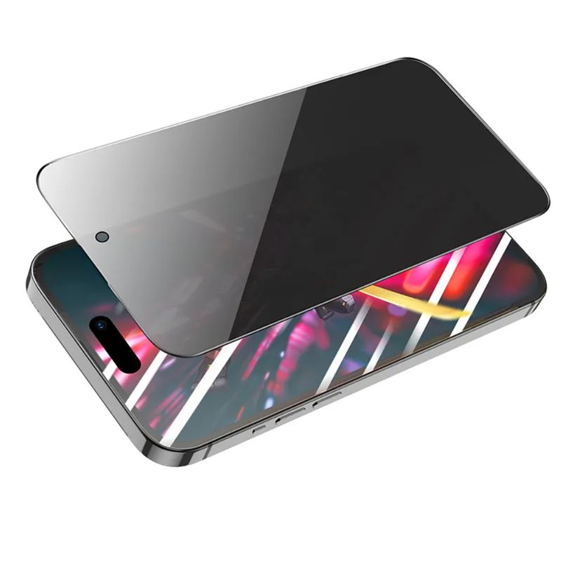IPhone 16 Pro Max privacy schermbeschermer van gehard glas 9H biedt uitstekend bescherming