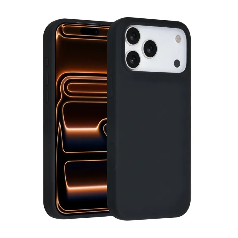 TUNIQ iPhone 17 Pro Max Backcover hoesje - Full Silicone - Zwart
