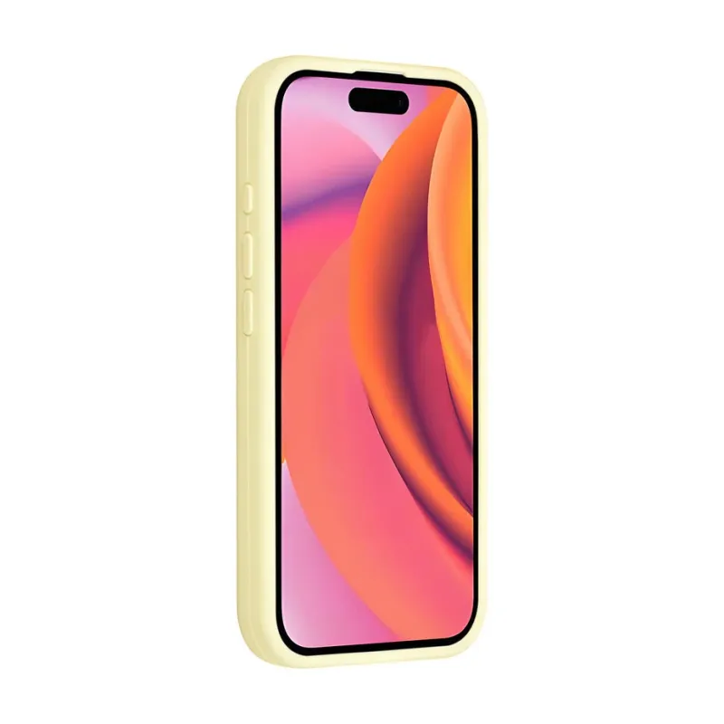 TUNIQ iPhone 17 Backcover hoesje - Full Silicone - Geel