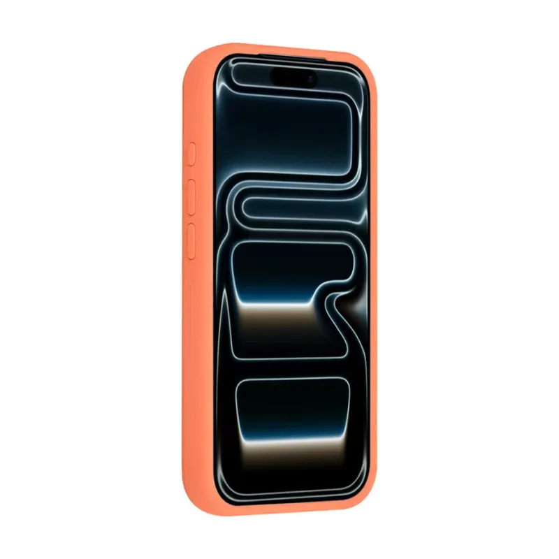 TUNIQ iPhone 17 Pro Backcover hoesje - Full Silicone - Oranje