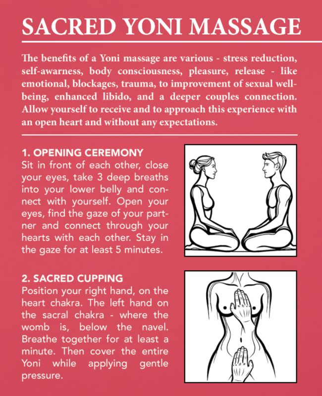 PDF Version - Sacred Yoni Massage  / Pussy Pleasure