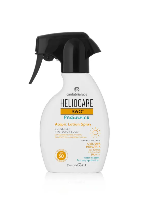 Heliocare 360° Pediatrics Atopic Lotion Spray SPF50