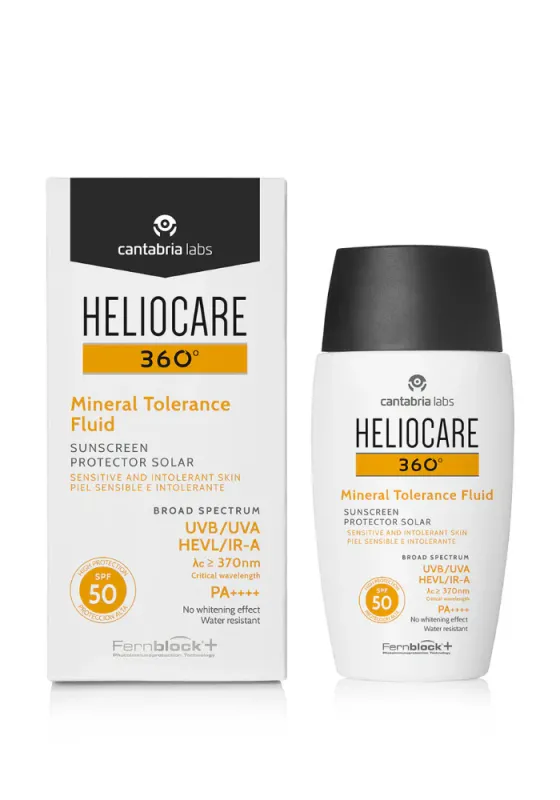 Heliocare 360° Mineral Tolerance Fluid SPF50