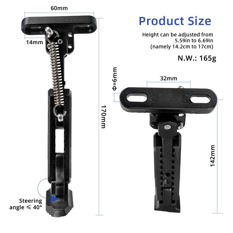 Verstellbarer Ständer für Ninebot Max G30, G30D, G30D2, G30LD