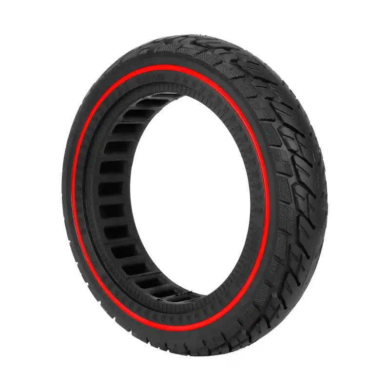Ulip 10x2.125 (250x54) Vollgummireifen mit roter Linie
