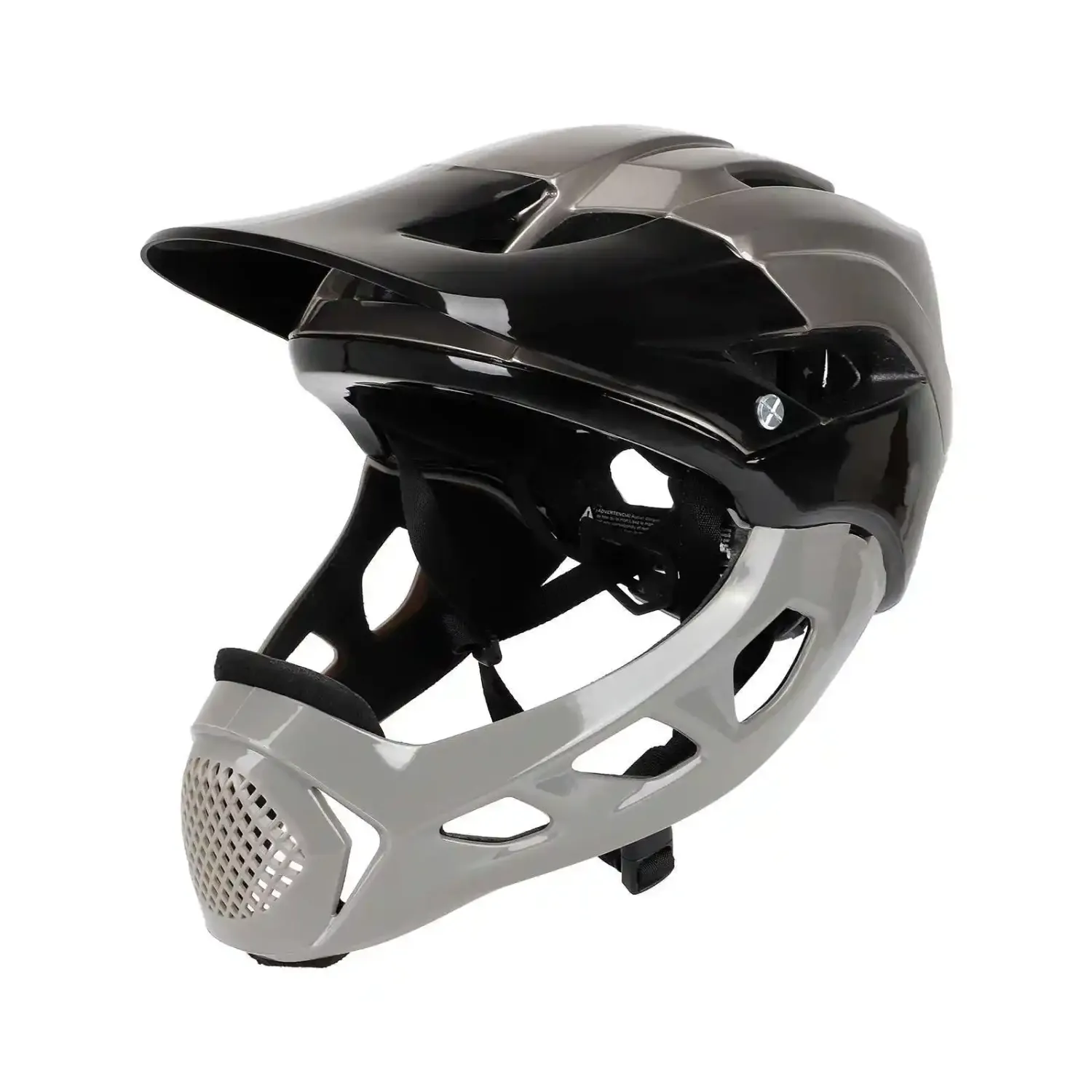 Fullface MTB Helm - Abnehmbarer Kinnschutz - Ultraleicht fr Mountainbike,  E-Bike & E-Scooter - Herren & Damen Fahrradhelm