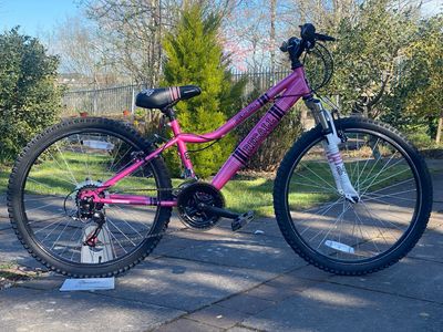 Apollo Recall Junior Girls 24" Pink Mountain Bike