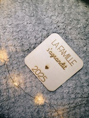 Carte annonce grossesse