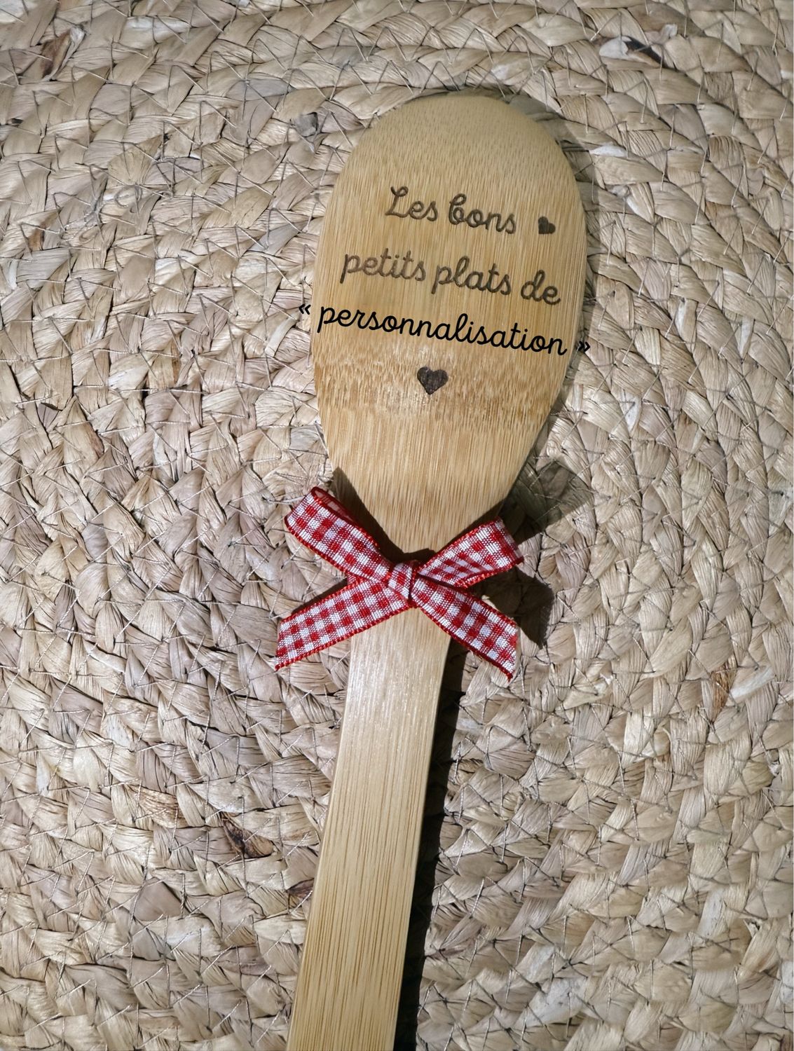 Cuillère de cuisine «les bons petits plats»