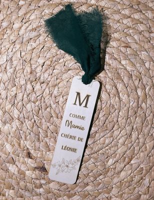 Marque page Lettre