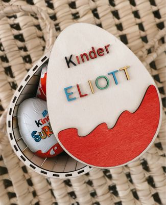 Boîte surprise œuf personnalisée