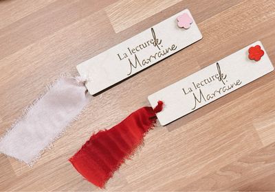Marque page «la lecture de …»