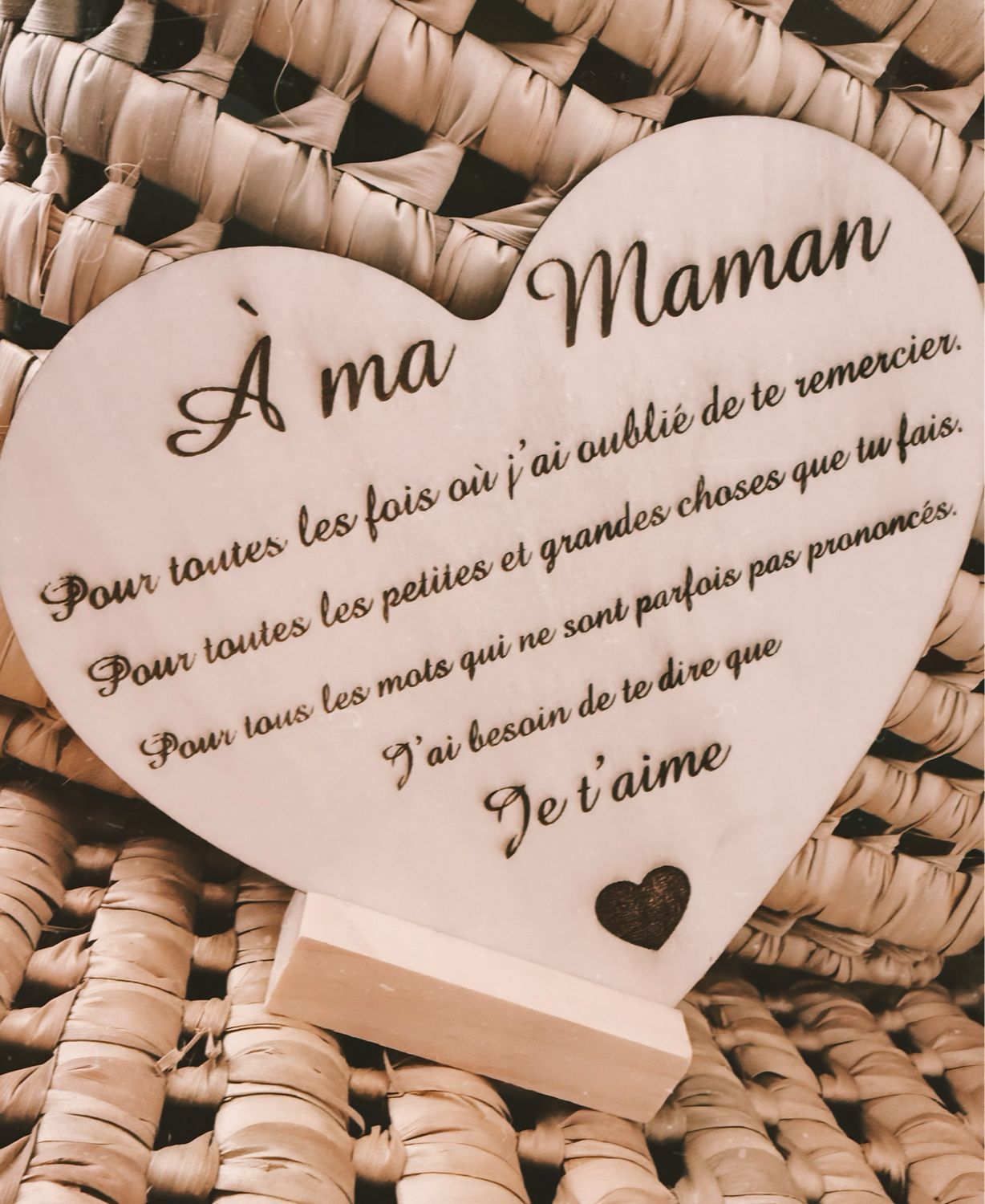 Cœur à ma maman