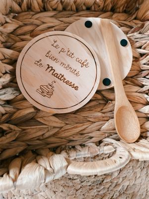 Dessous de tasse/mug maîtresse