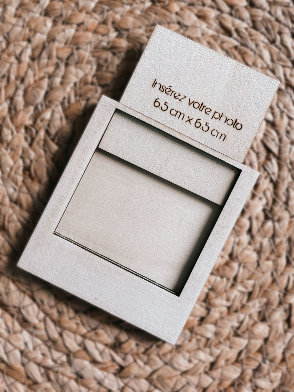 Cadre photo magnet à personnaliser