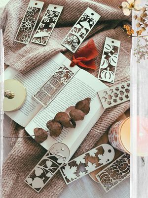 Marque page automne