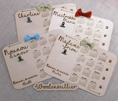 Calendrier personnalisé
