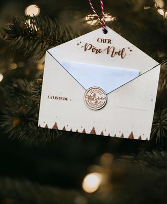 Enveloppe liste du père Noël