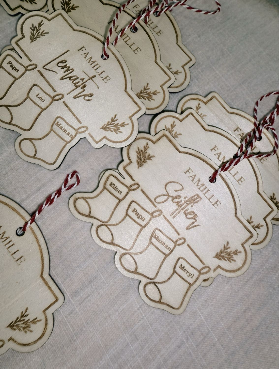 Chaussettes de Noël suspension