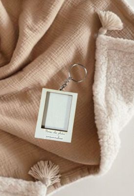 Porte-clé photo personnalisé