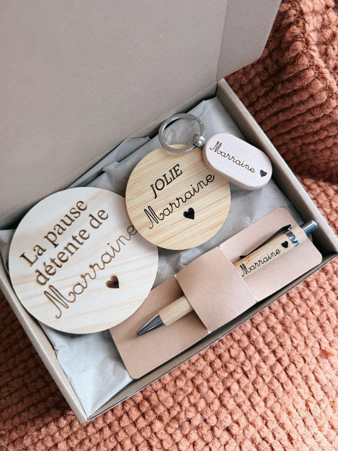 Coffret marraine/ ou autre