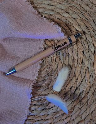 Stylo « veux-tu être » témoin